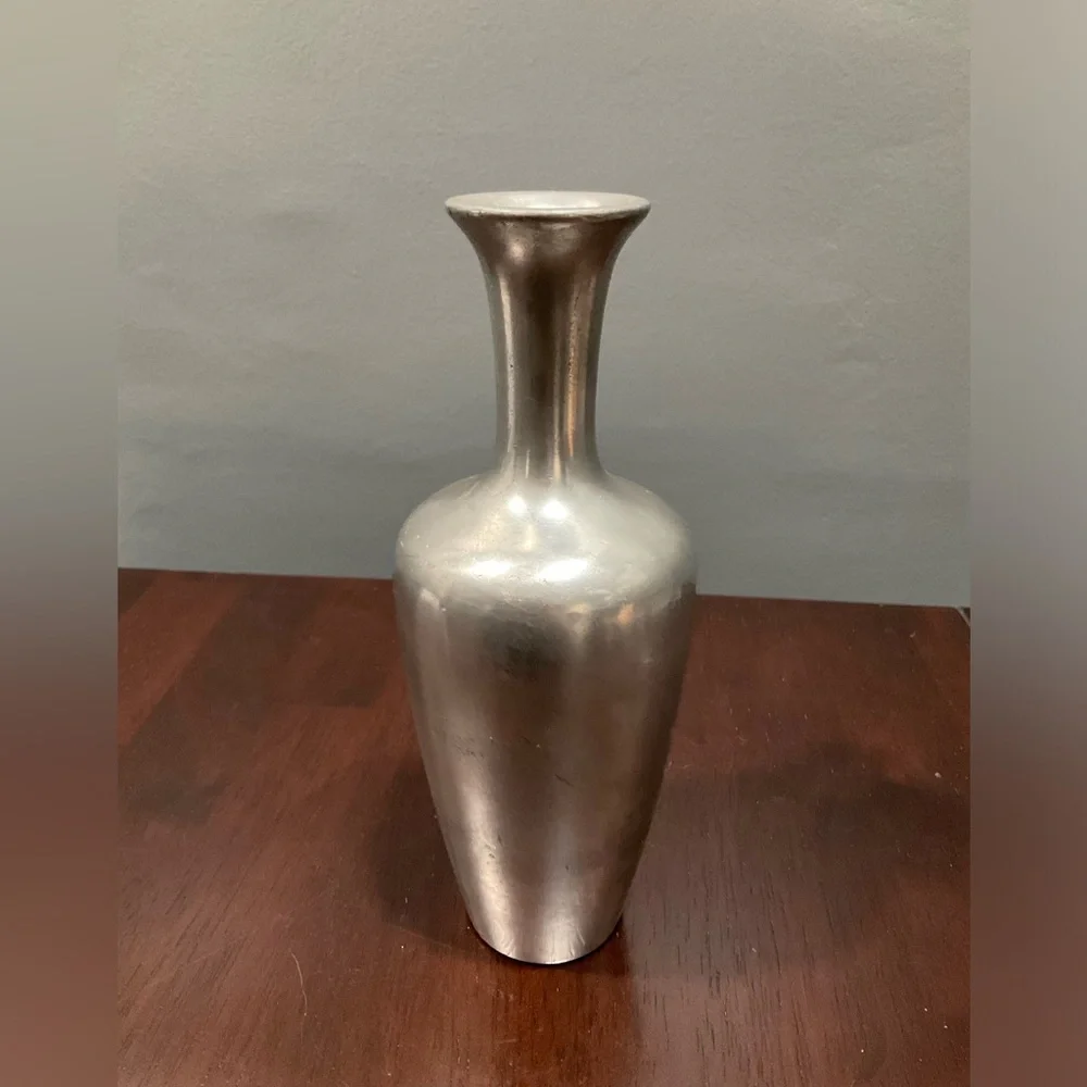 ROYAL HOLLAND DAALDEROP‎ PEWTER MID CENTURY MODERN VASE